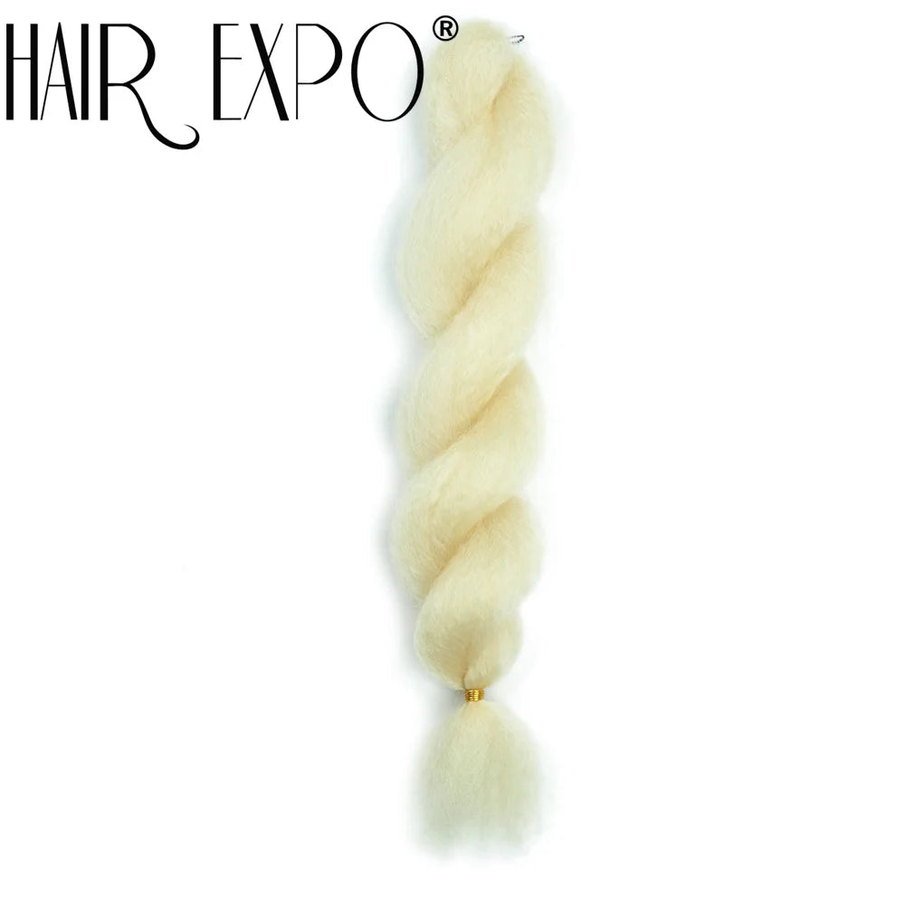 26Inch Yaki Straight Braiding Synthetic Hair - Various Colors Available