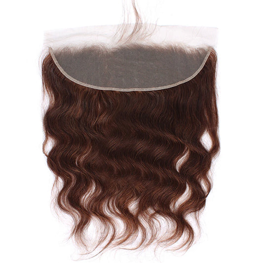 Transparent Lace Frontal Human Hair With Baby Hair #4 Color T- Various Options Available