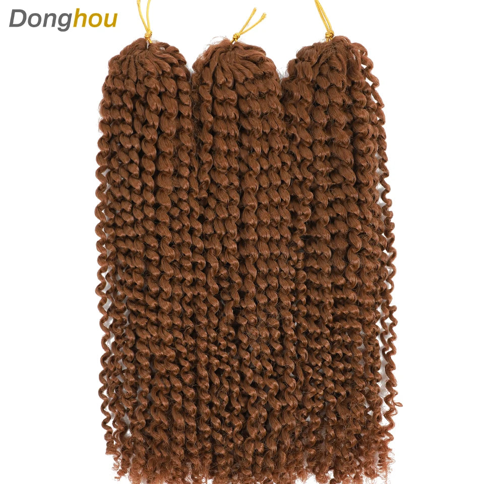 Curly Passion Twist Synthetic Crochet Hair - Various Colors Available