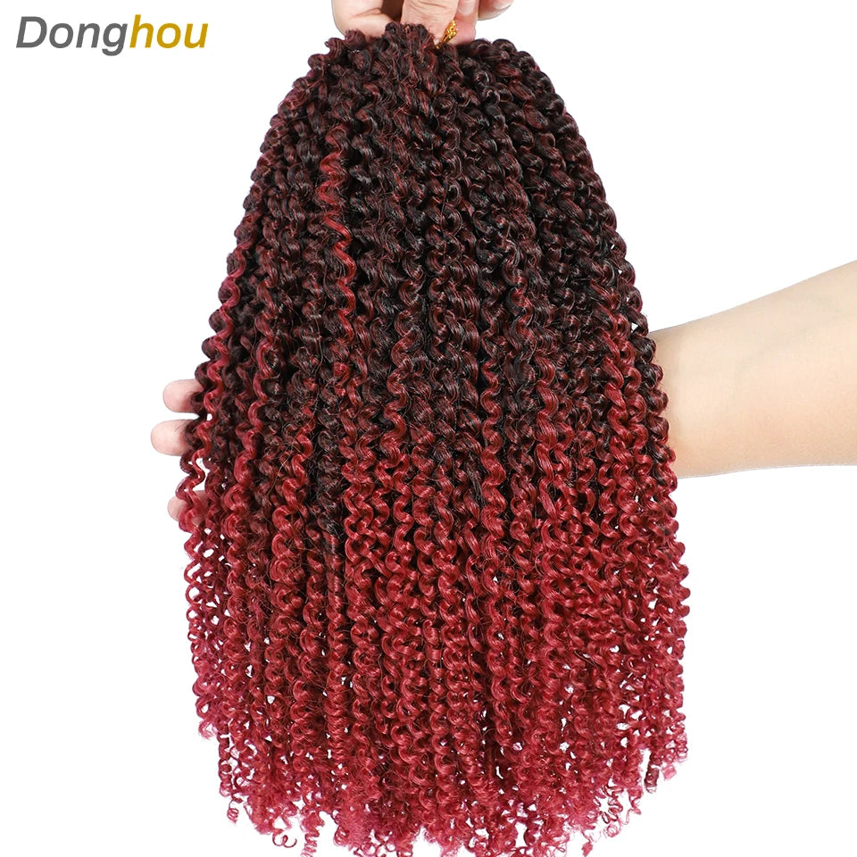 Curly Passion Twist Synthetic Crochet Hair - Various Colors Available