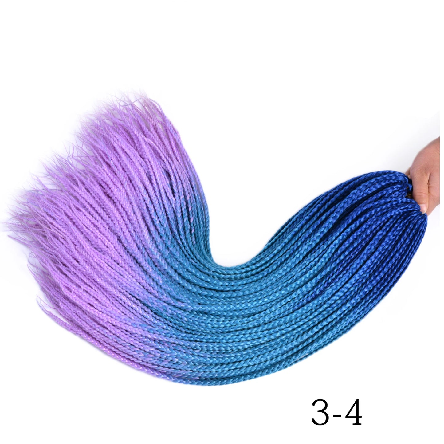 Synthetic Long Pre-Looped Box Braids Crochet Hair
