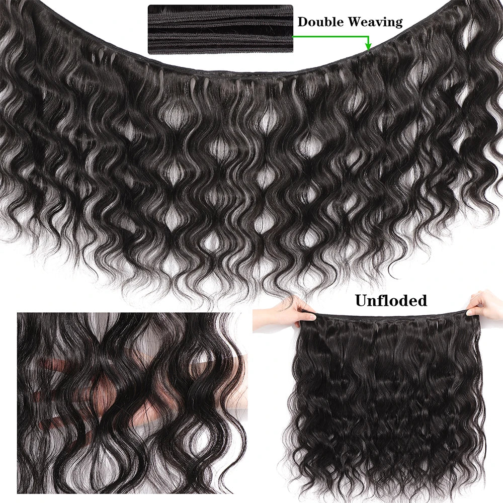 Ombre Blonde Body Wave Bundles - Brazilian Remy 100% Unprocessed Human Hair