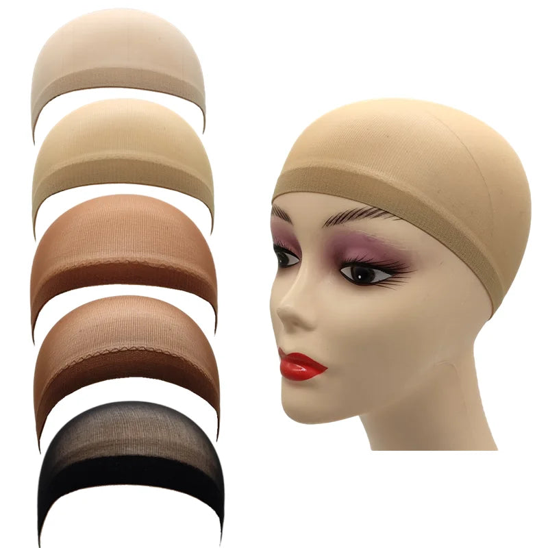 2pc/Bag Top Stocking Wig Caps