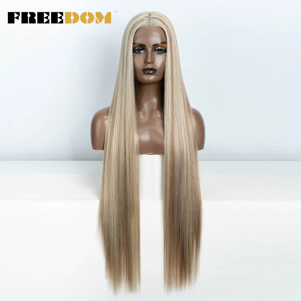 Straight Synthetic Lace Front Wigs - Various Colors Available