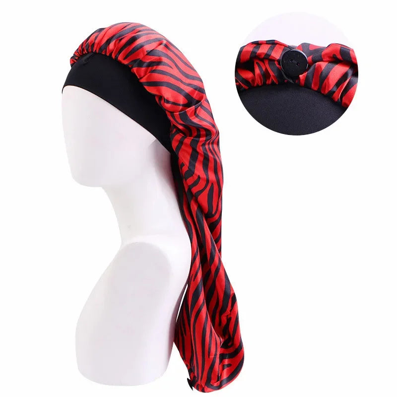 Unisex Elastic Bonnet  for Long Hair