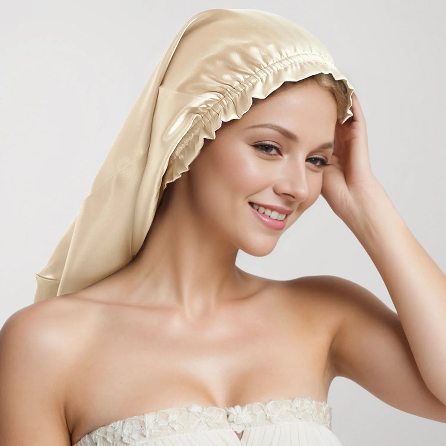 Unisex Elastic Bonnet  for Long Hair