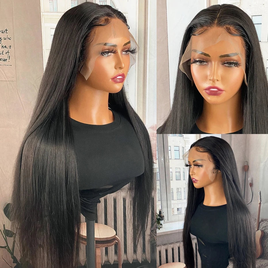 Brazilian Remy Straight - Glueless Human Hair Ready to Wear Wig