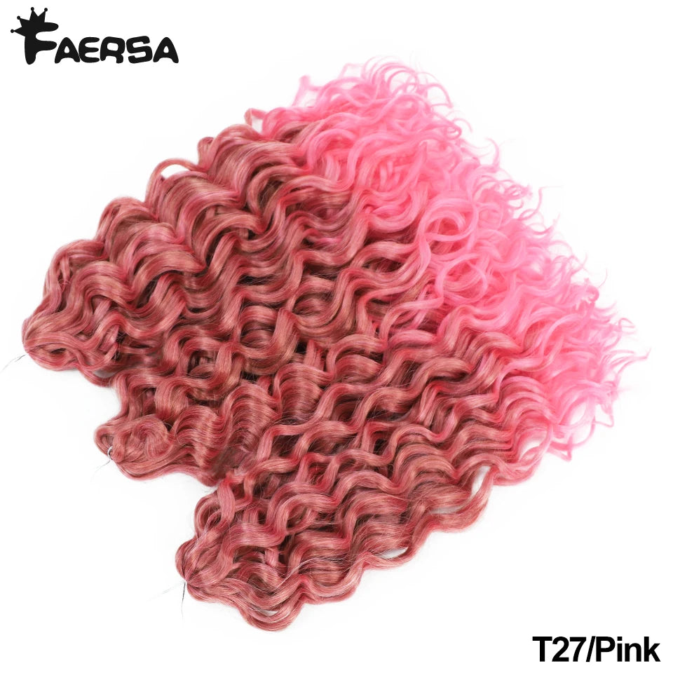 Deep Wavy Twist Synthetic Crochet Hair
