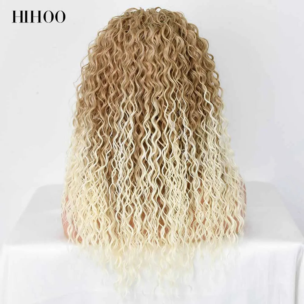Synthetic Deep Water Wave  Headband Wig - Various Colors Available