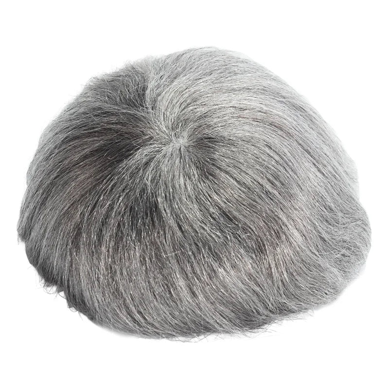 Straight Human Hair Replacement (Toupee) Injection Skin, Hair Capillary Prosthesis