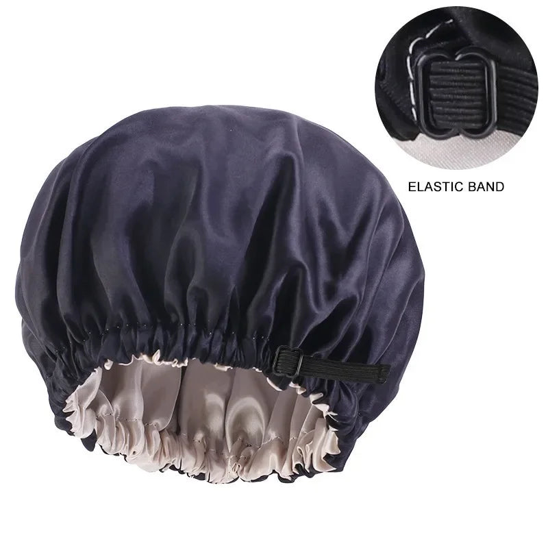 Girls Satin Wide Band Bonnet For Babies/Children