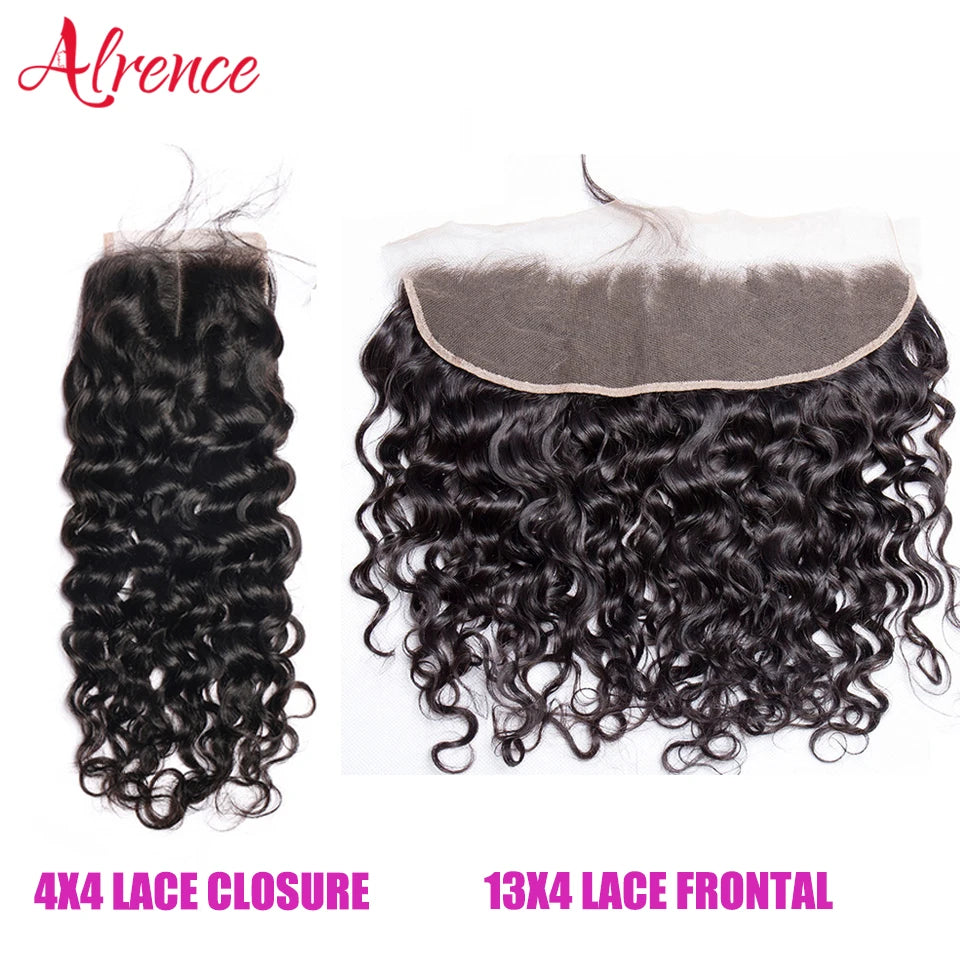 Brazilian Human Hair HD Transparent Lace Frontal or Closures - Various Options Available