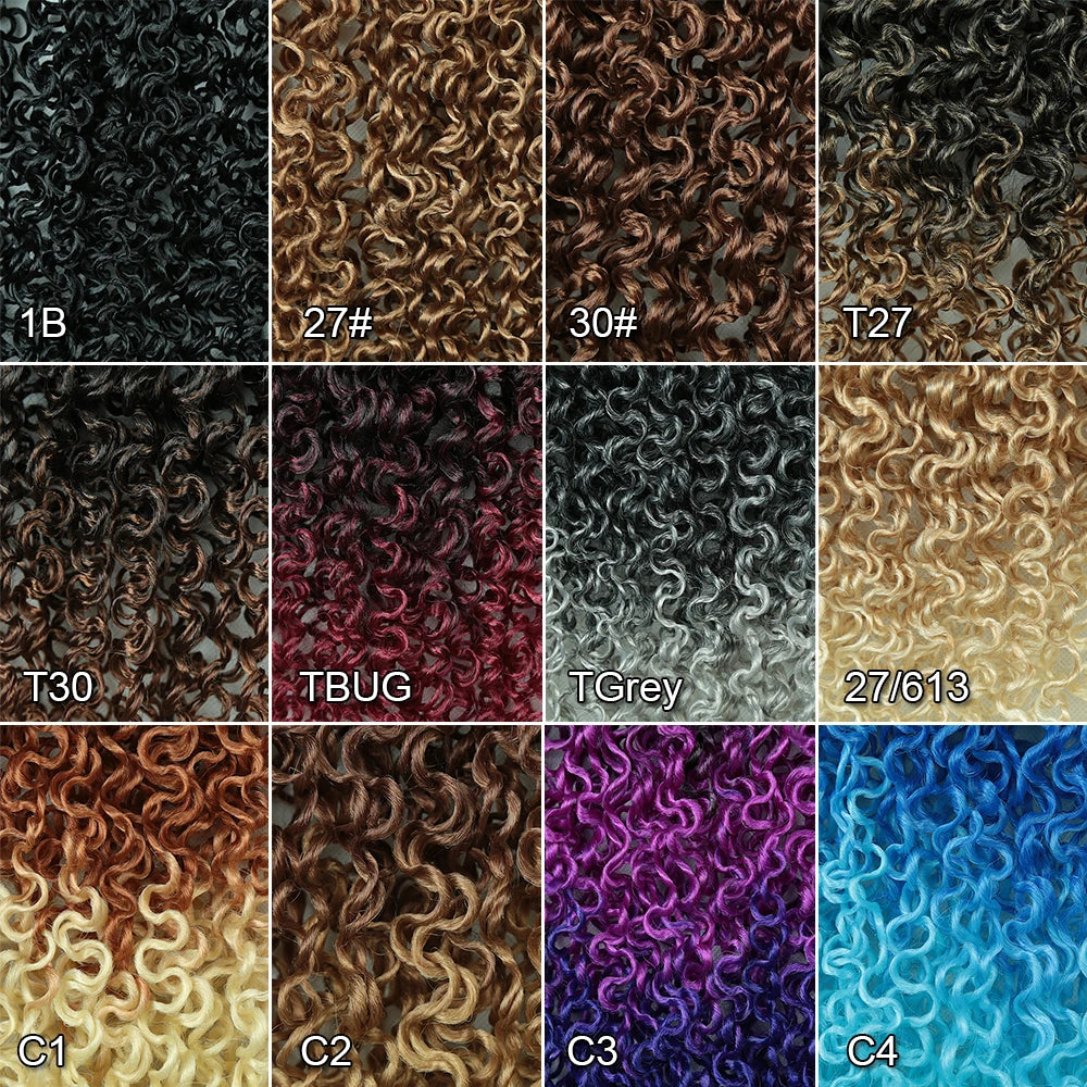Bohemian Passion Twist Synthetic Pre-Looped Crochet Hair - Various Colors Available