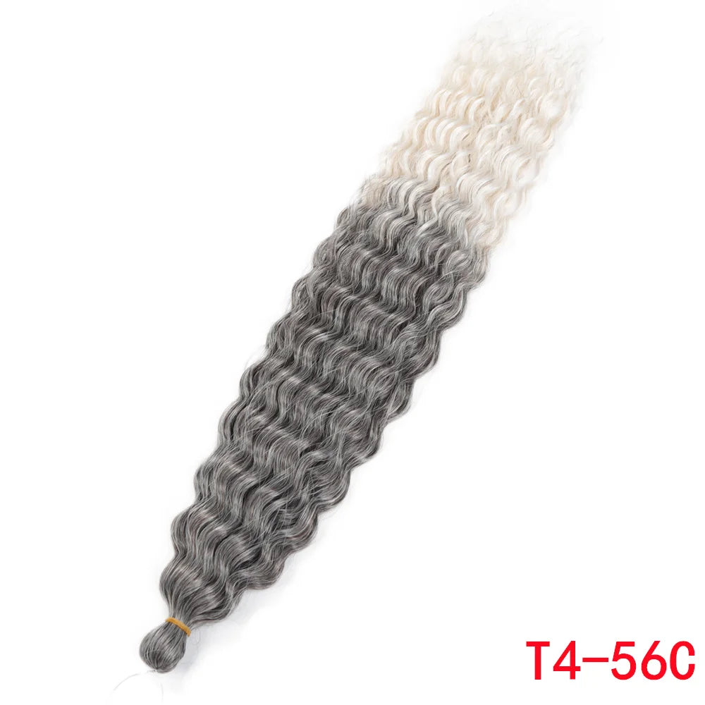 Water Wave Synthetic Crochet Hair - Various Colors Available