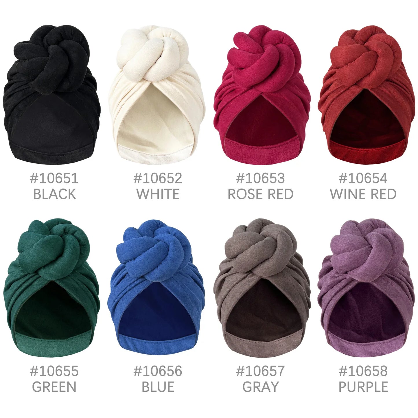 Flower Turban Head Wrap