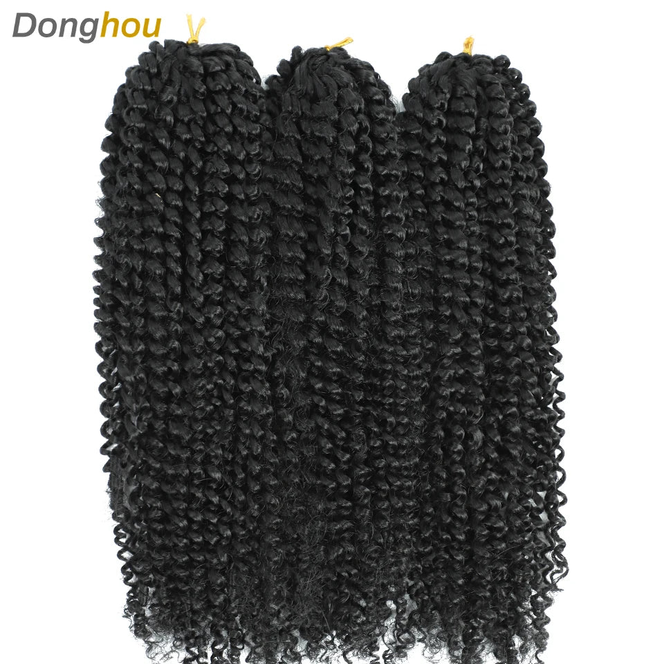 Curly Passion Twist Synthetic Crochet Hair - Various Colors Available