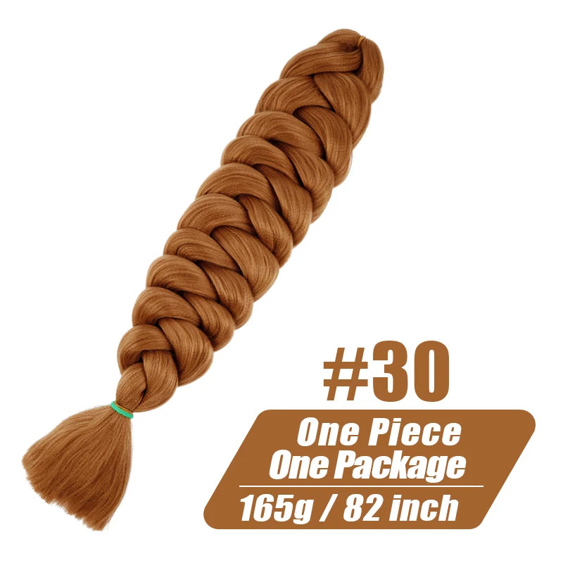 Xpression Pre Stretched Synthetic Braiding Hair - Various Colors Available