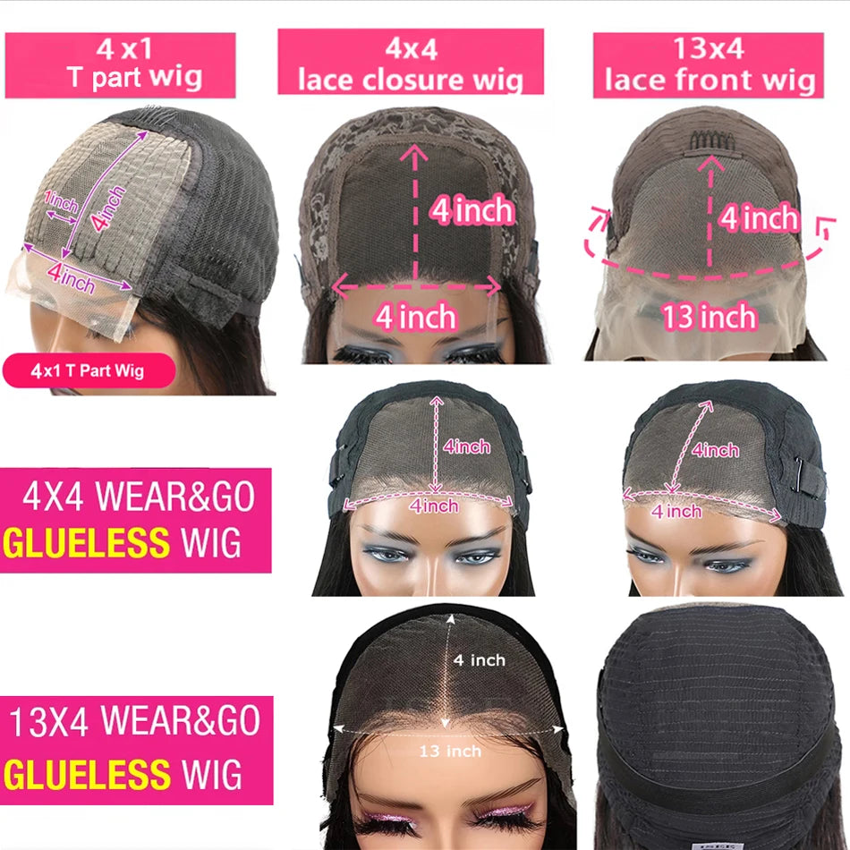Deep Water Wave Curly Bob - Transparent Lace Frontal Glueless Wig
