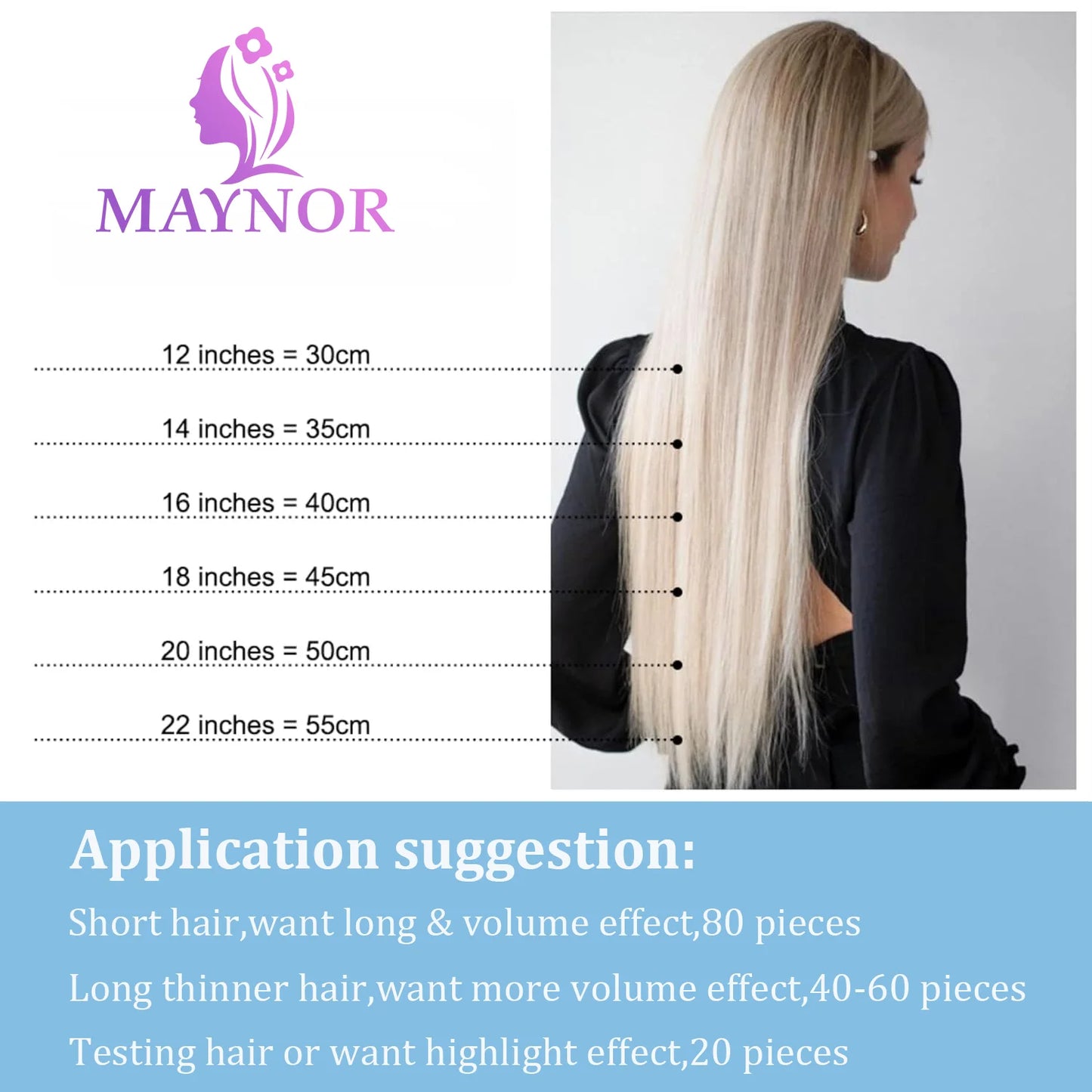 Straight Brazilian Human Hair Tape In - Various Options Available
