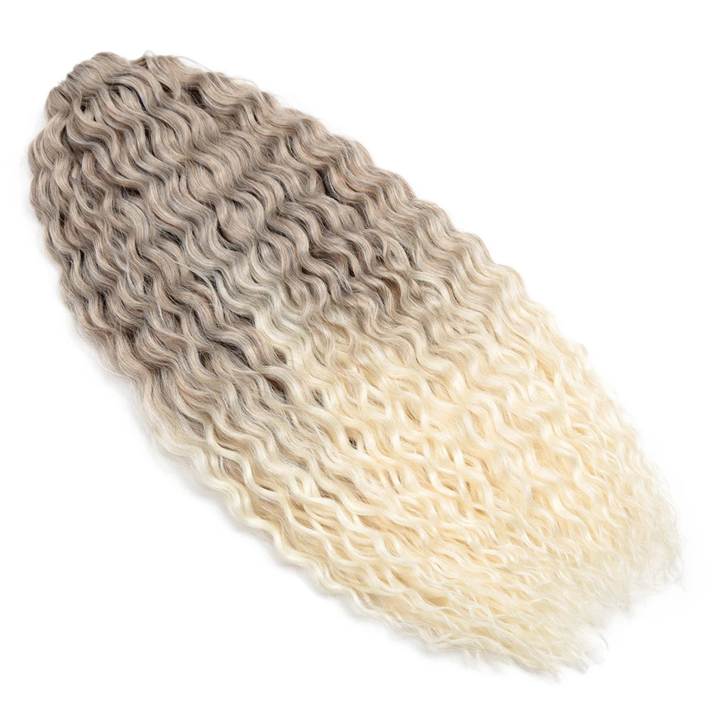 Water Wave Synthetic Crochet Hair - Various Colors Available