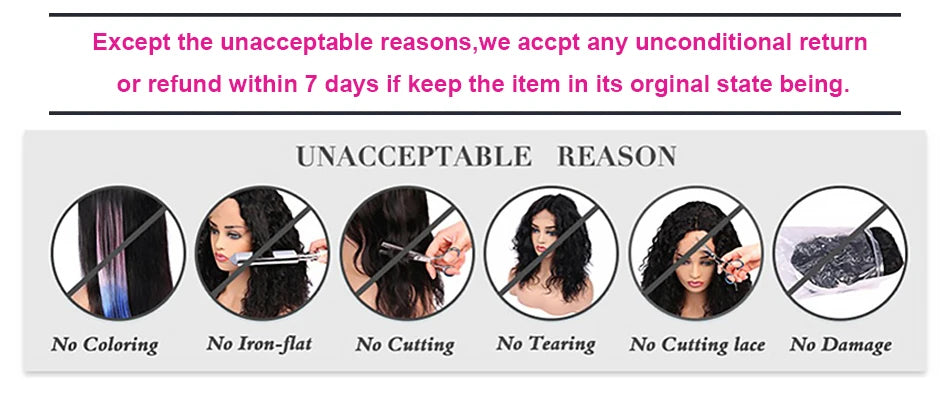 Kinky Straight Human Hair Headband Wig