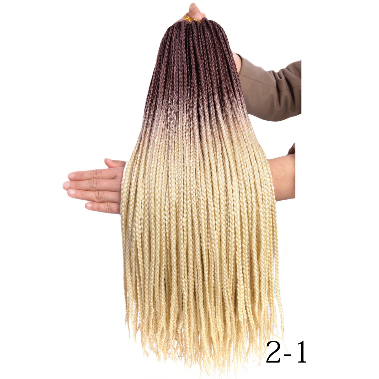 Synthetic Long Pre-Looped Box Braids Crochet Hair