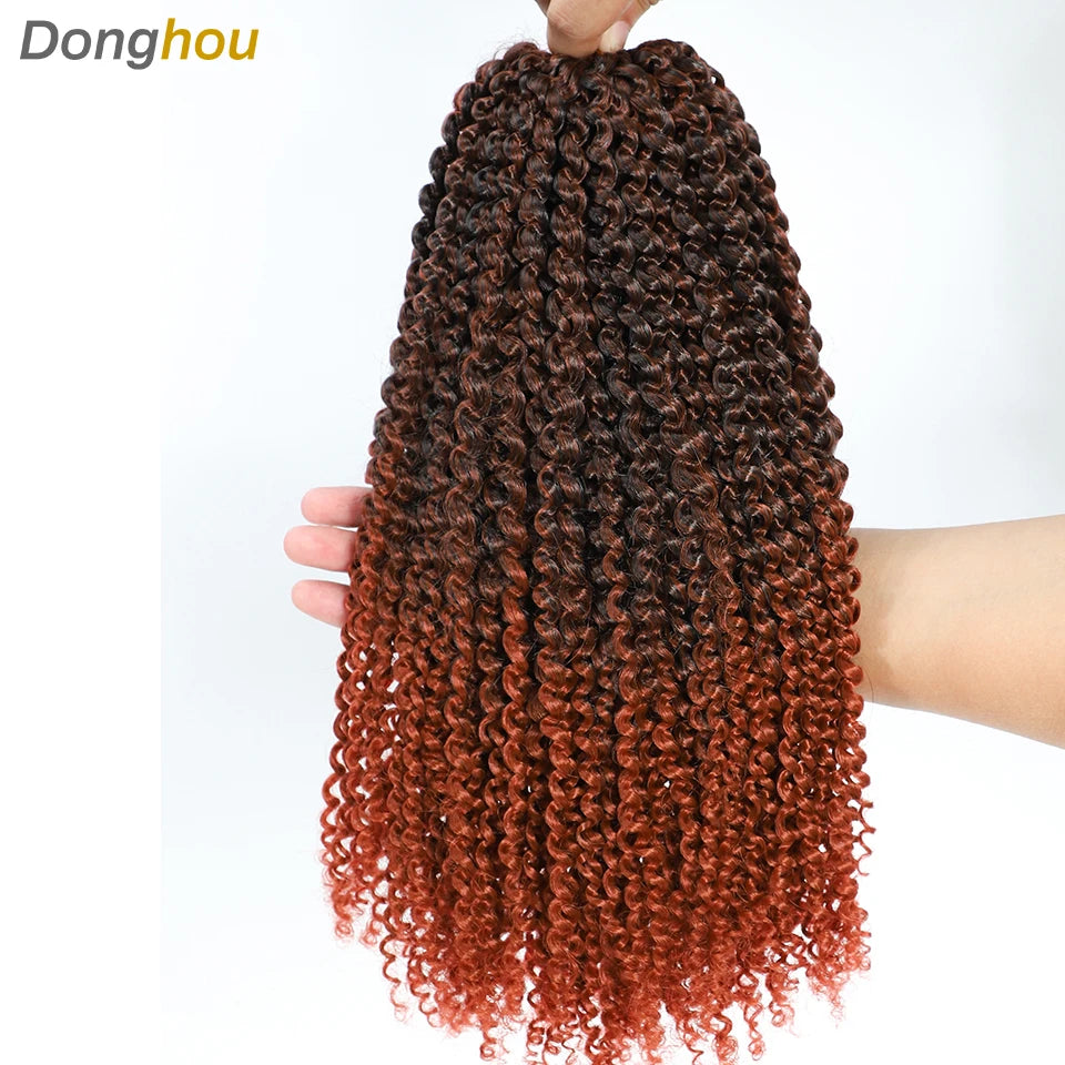 Curly Passion Twist Synthetic Crochet Hair - Various Colors Available