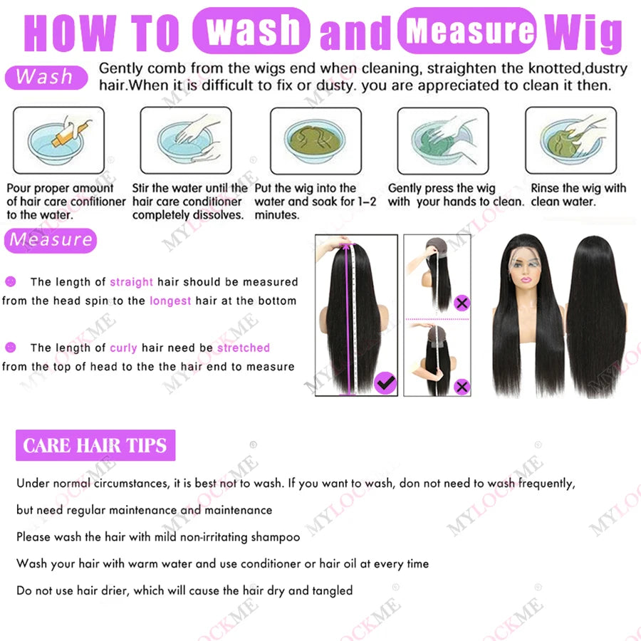Body Wave - Glueless Human Hair Ready To Wear Lace Front Wig