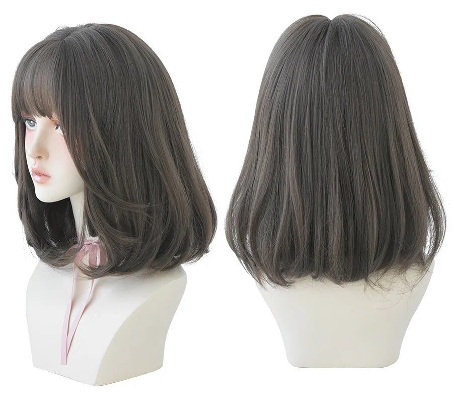 Short Bob Synthetic Wig - Various Colors Available