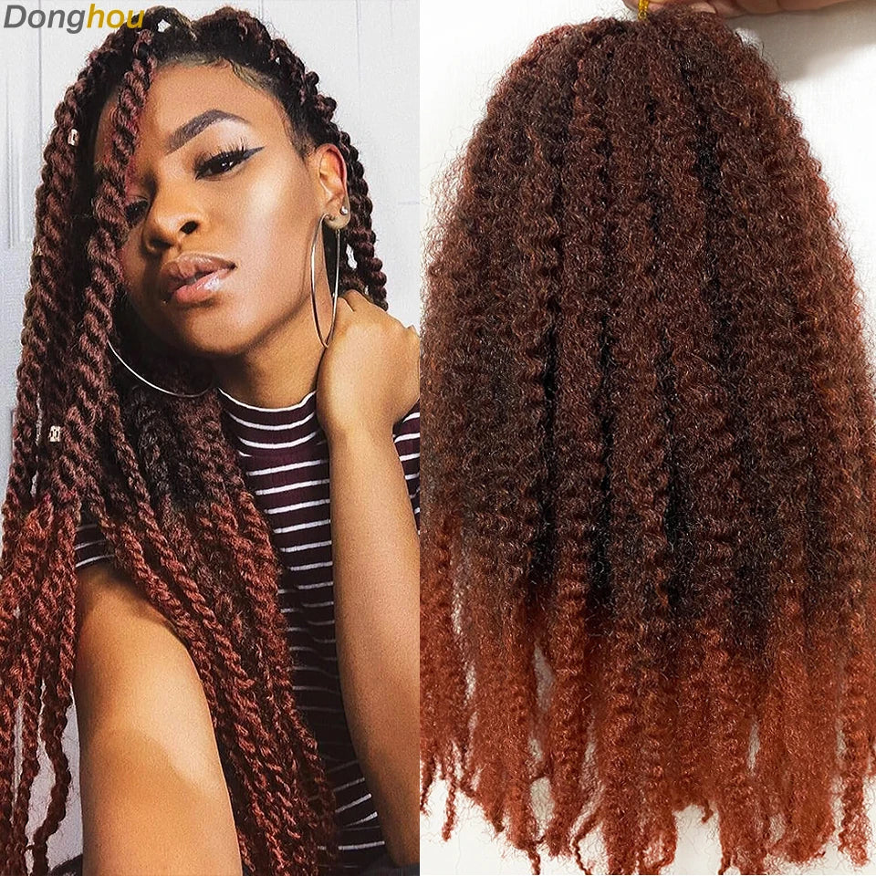 18 Inch Synthetic Marley Braiding Hair - Various Colors Available