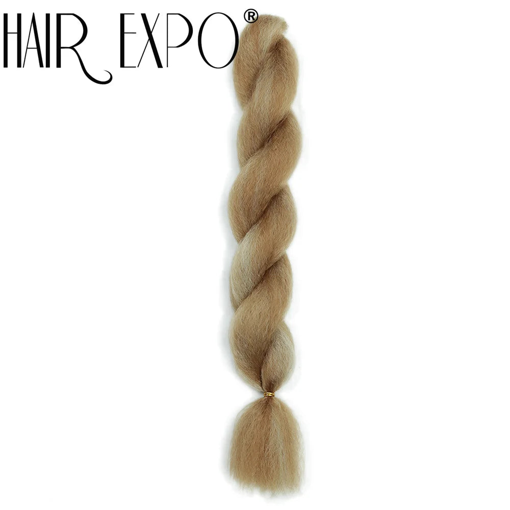26Inch Yaki Straight Braiding Synthetic Hair - Various Colors Available