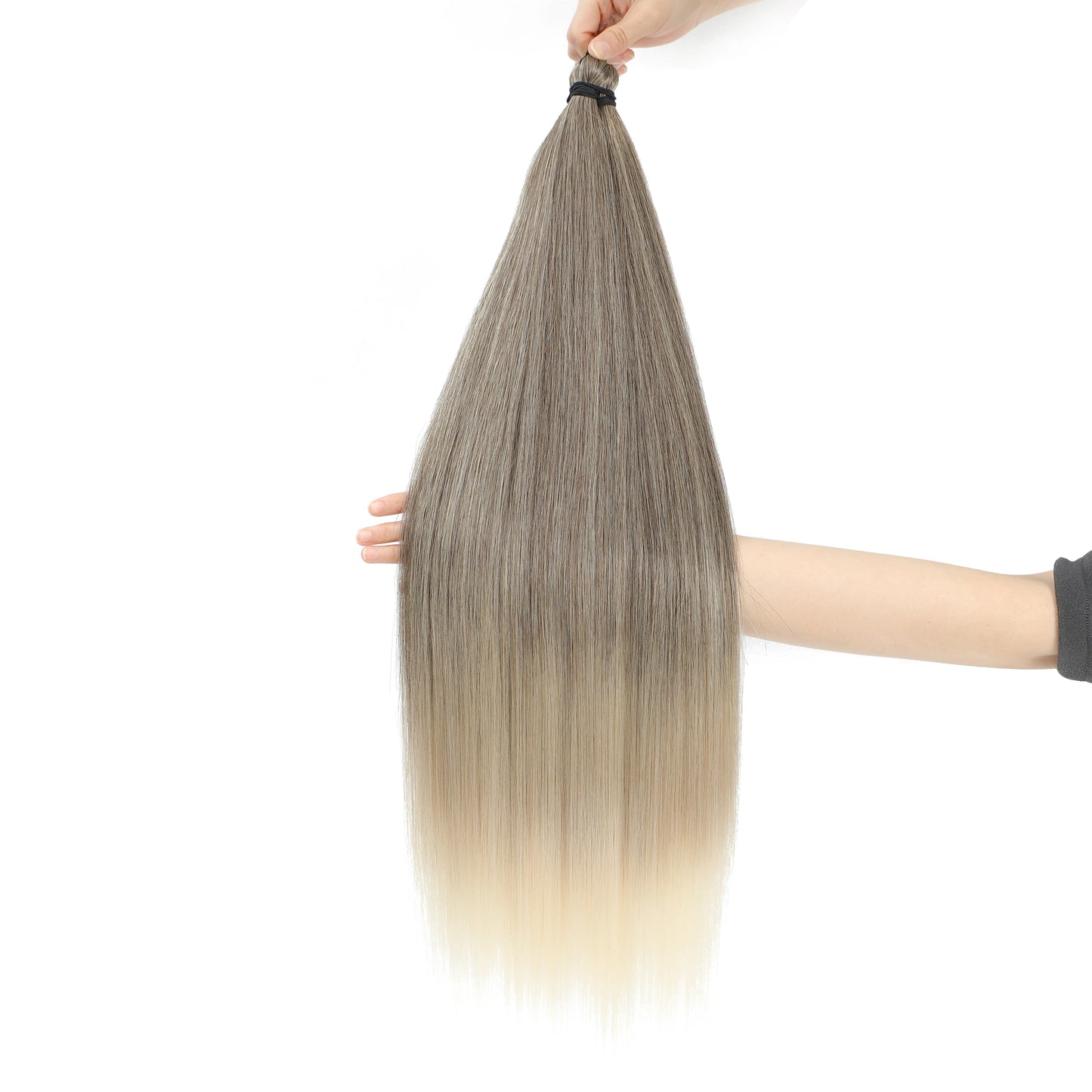 Straight Bundles Synthetic Crochet Hair Synthetic