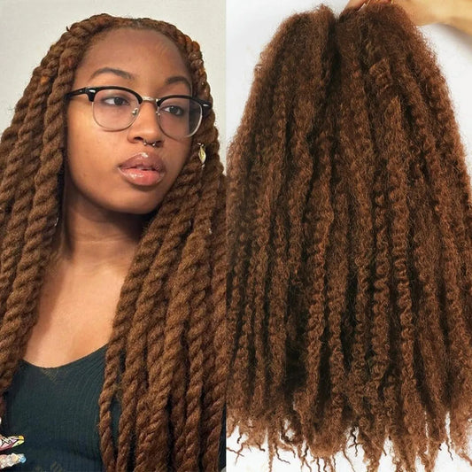 Marley Twists Synthetic Braiding/Crochet Hair - Various Colors Available
