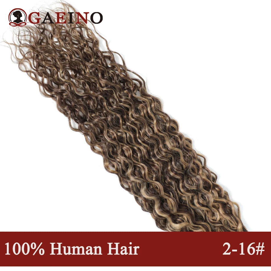 Water Wave Human Hair - Tape in Extensions, Various Colors Available