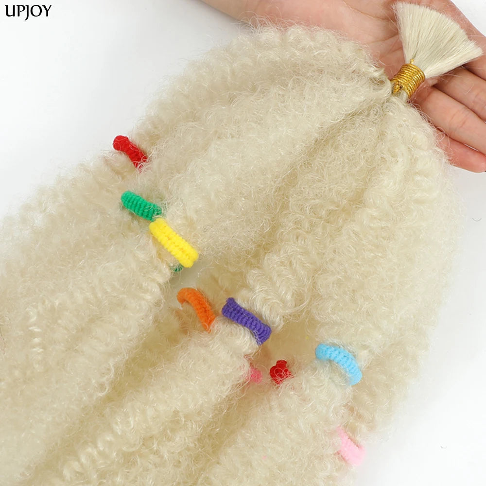 Afro Kinky Curly Marley Synthetic 12inch Hair - Various Colors Available