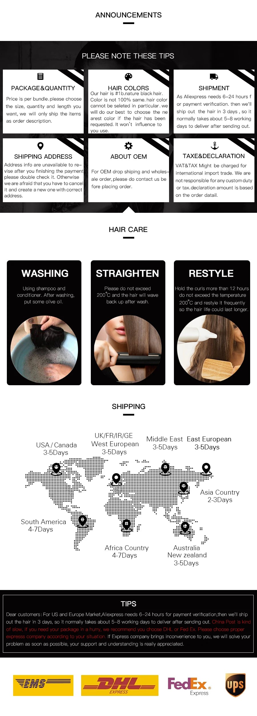 Body Wave Lace Frontal Human Hair - Various Options Available