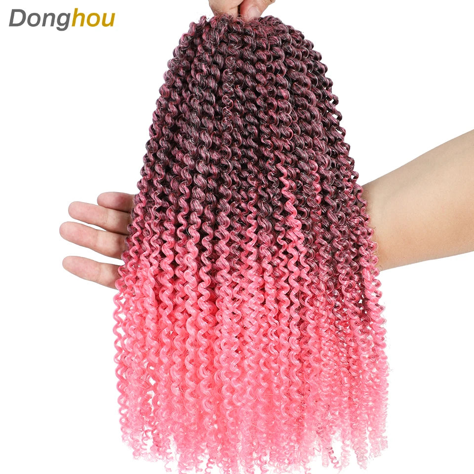 Curly Passion Twist Synthetic Crochet Hair - Various Colors Available