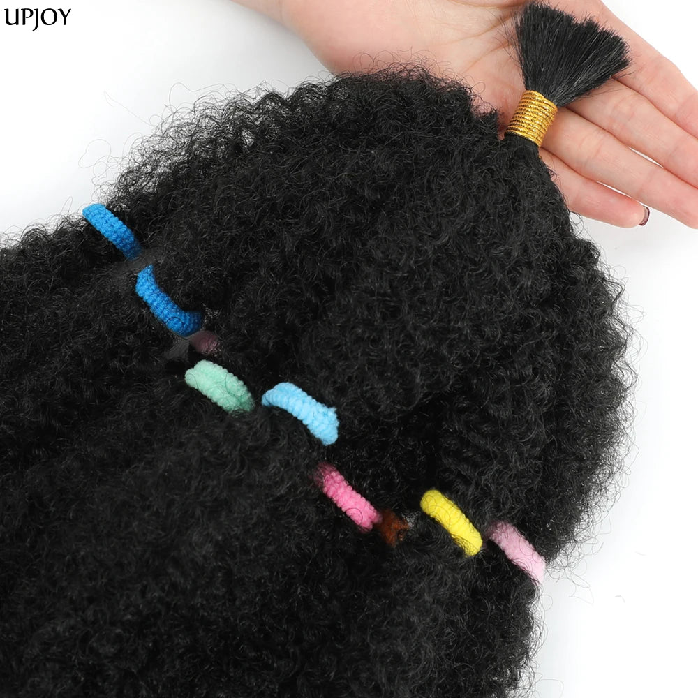 Afro Kinky Curly Marley Synthetic 12inch Hair - Various Colors Available