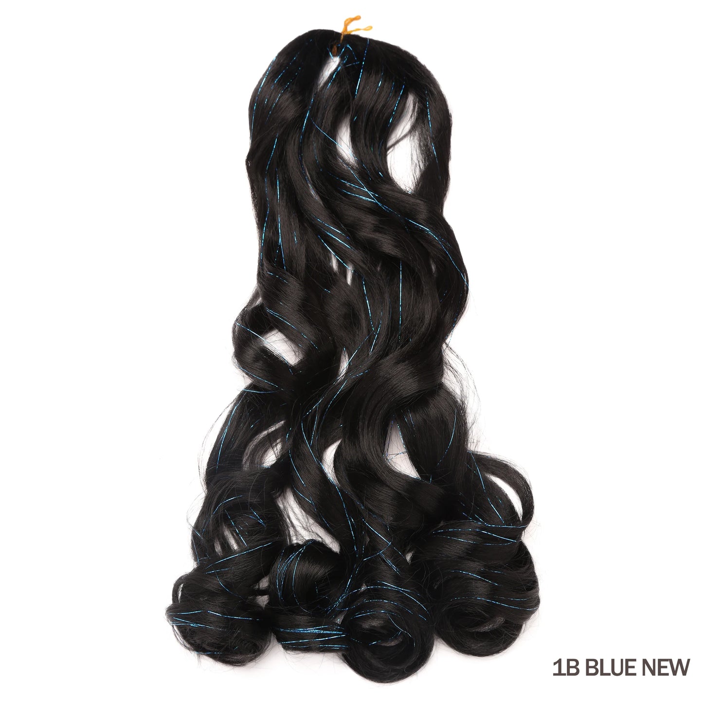 Spiral Curls Pre-Stretched Braiding Hair - Various Ombre Selections