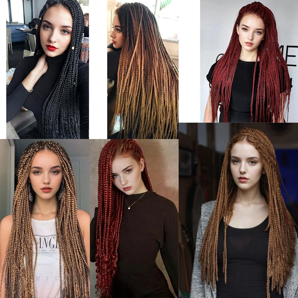 Synthetic Yaki 36Inch Pre-stretched Braiding Hair - Various Colors Available