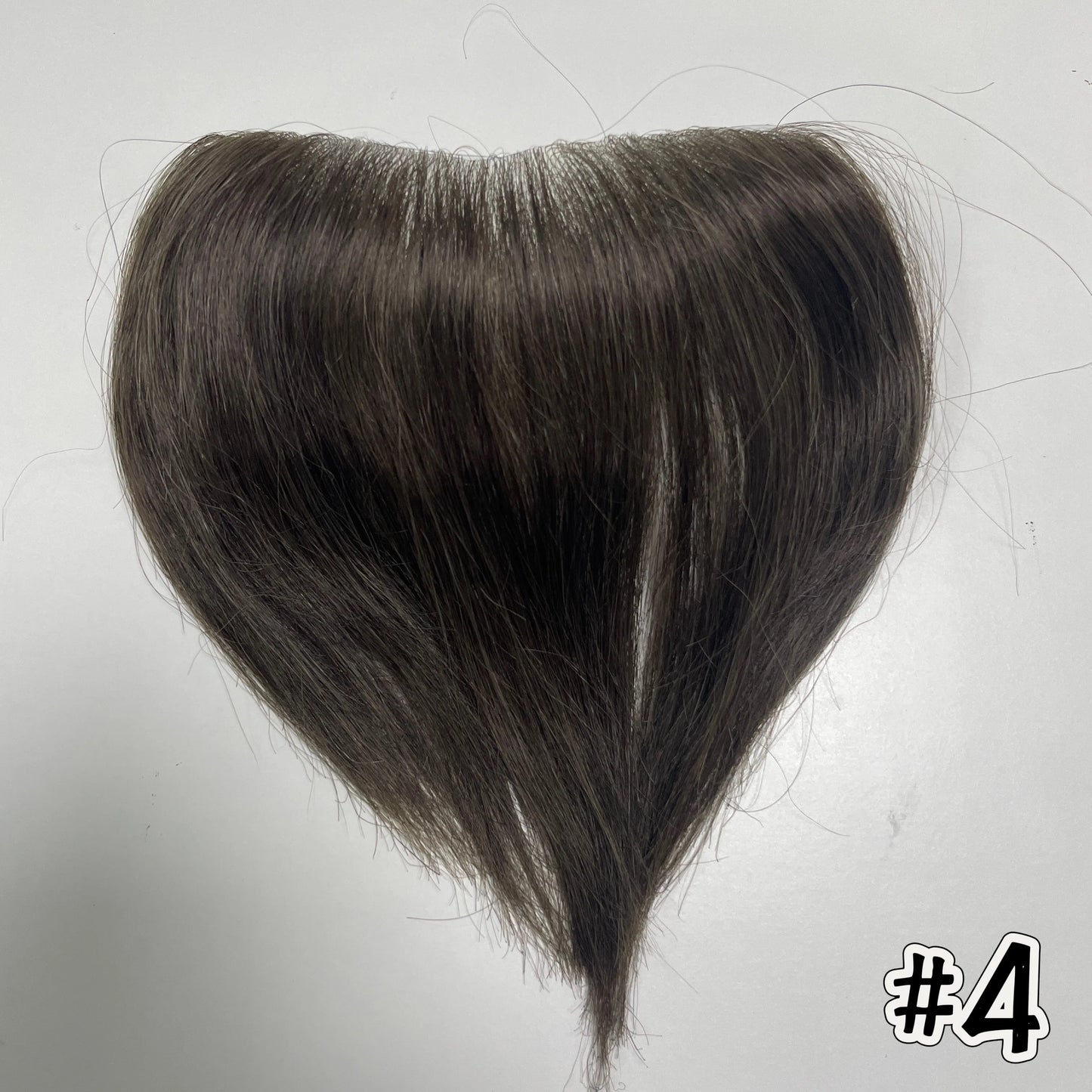 V Frontal Men Toupee Thin Skin PU 2.5x16 V Loop Human Hair Invisible Forehead Hairline