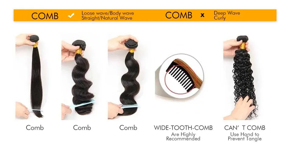 Silky Straight 100% Human Hair Bundles