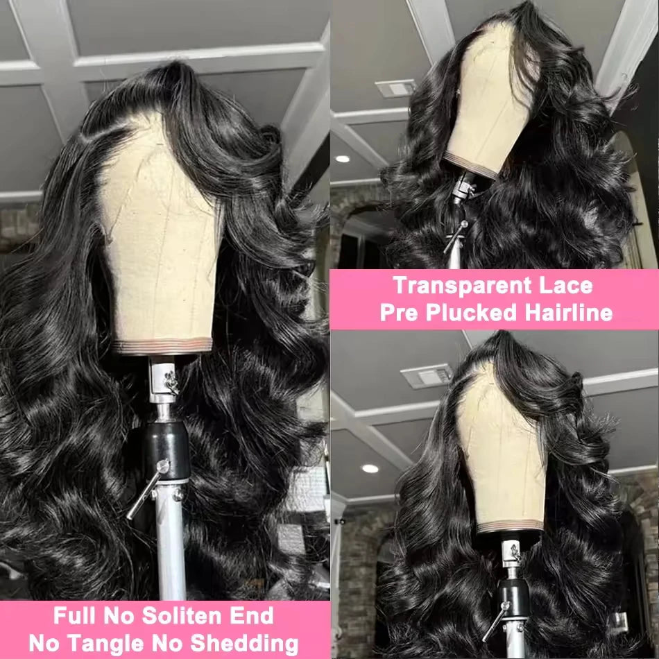Body Wave - Glueless Human Hair Ready To Wear Lace Front Wig