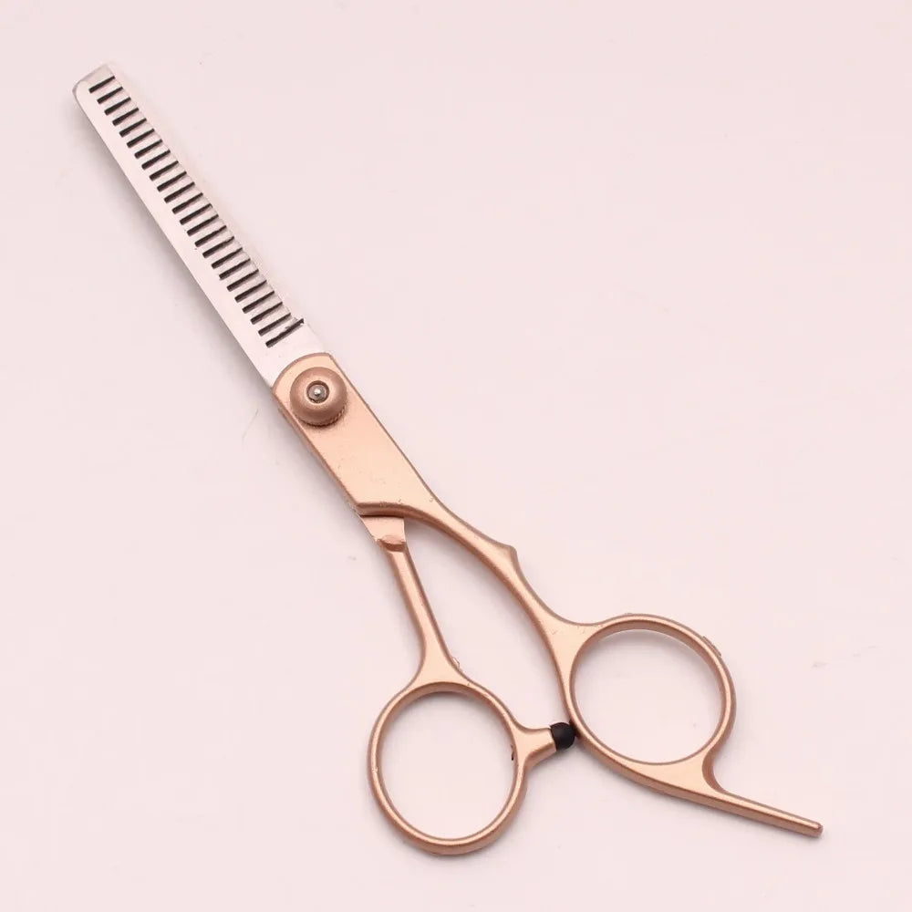 Hair Cutting Scissors 6" Japan Stainless Hairdressing Scissors Thinning Shears Hair Scissors Set Haircut Shears for Beauty Z1005