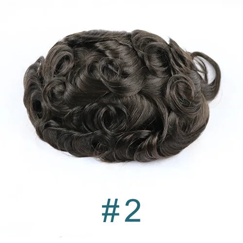 Thin 0.03mm Skin Natural Hairline Vlooped 100% Human Hair Replacement System (Toupee) Various Colors Available