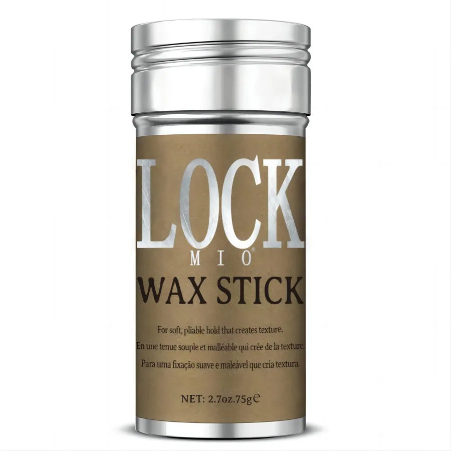 LOCKMIO Hair Styling Wax Stick; Long Lasting Hold Pomade