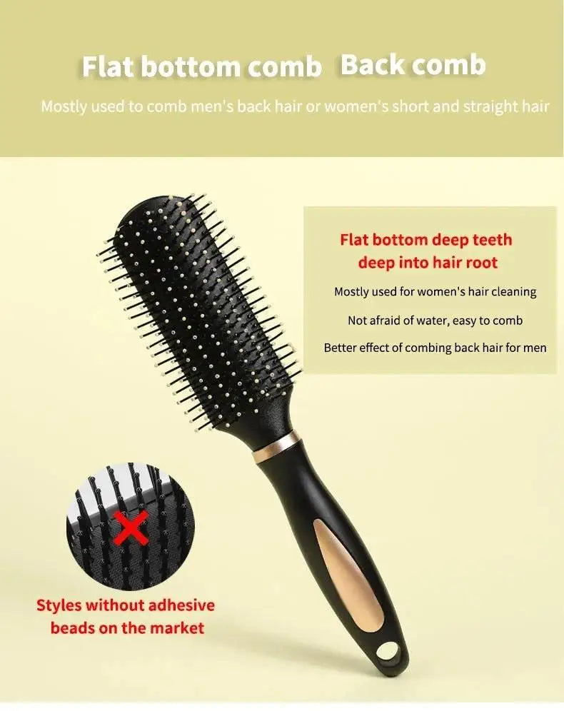 Detangle and Hair dyer Brushes - Sold Separately