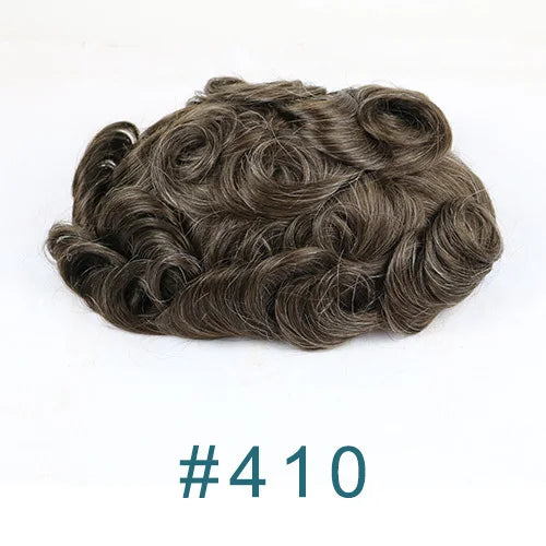 Thin 0.03mm Skin Natural Hairline Vlooped 100% Human Hair Replacement System (Toupee) Various Colors Available