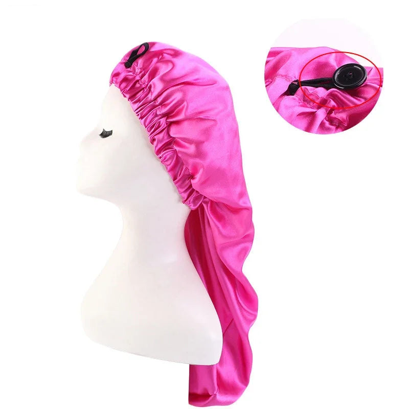 Unisex Elastic Bonnet  for Long Hair