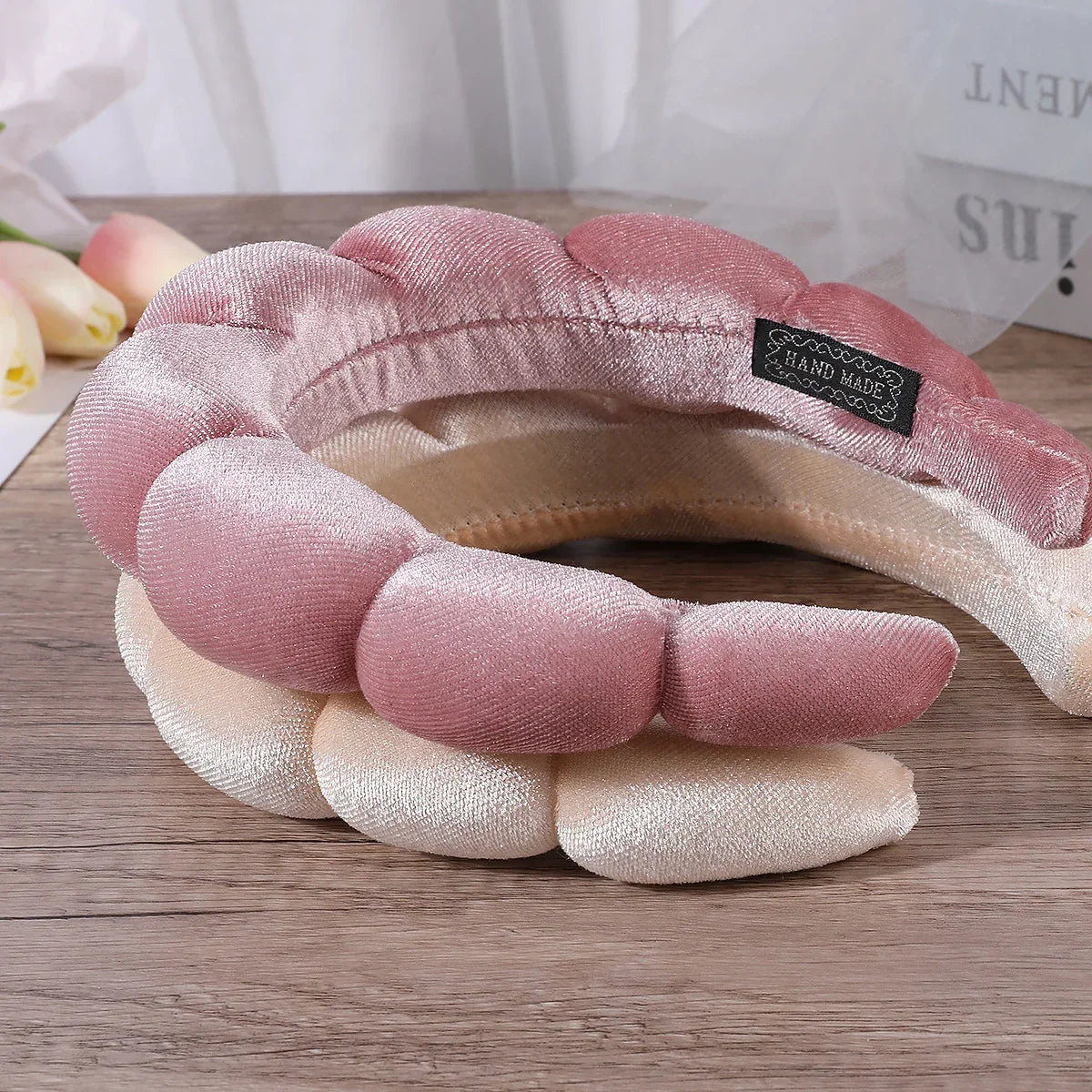 Women's TerryCloth Spa Puffy Sponge Headbands